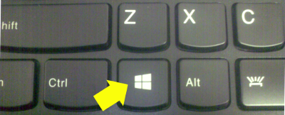win-key-arrow